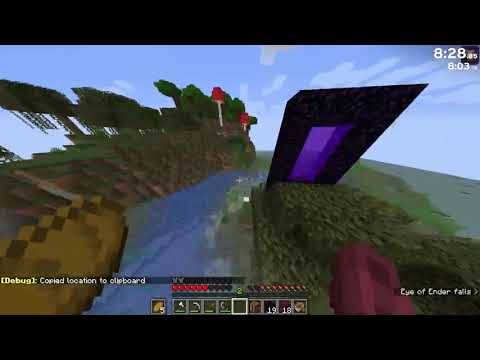 Minecraft in 12:16 (1.16, random seed glitchless) - Perfect travel, zero cycle attempt