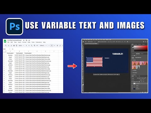 How to Use Variable Data, Text and Images in Adobe Photoshop 2026