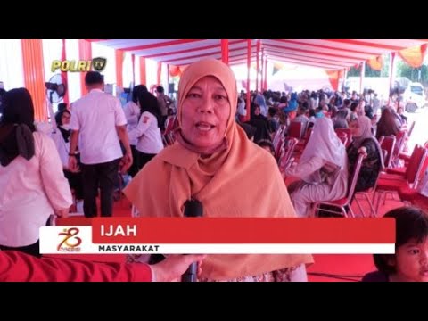 WARGA APRESIASI BAKSOS DARI SSDM POLRI