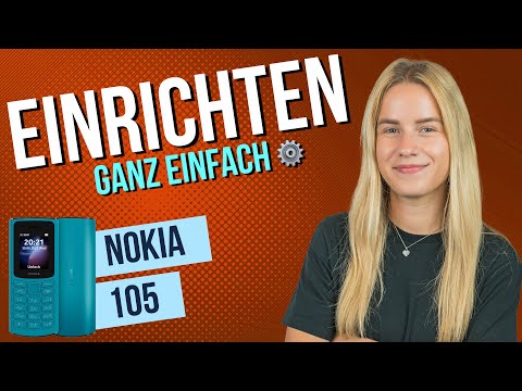 Nokia 105 2023 Ersteinrichtung / erste Schritte