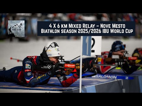 4 X 6 km Mixed Relay – Nove Mesto - Biathlon season 2025/2026 IBU World Cup