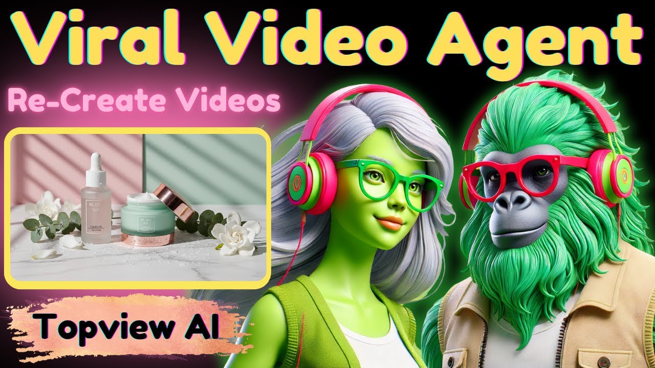 Topview Video Agent : Fully Automate Viral Video Recreation & Go Viral (Powered by OpenAI Sora2)