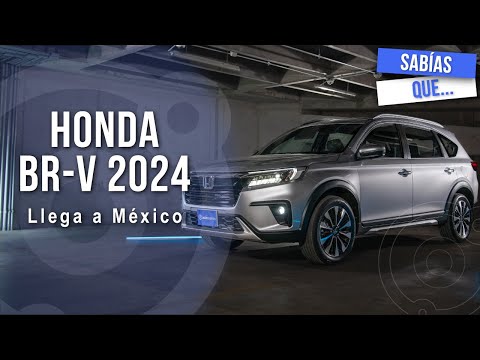 Honda BR-V 2024 - ¡YA ESTA EN MÉXICO! gana seguridad y espacio interior