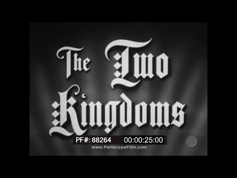 "THE TWO KINGDOMS" POST-WWII GERMANY      LUTHERAN WORLD ACTION MOVIE   88264