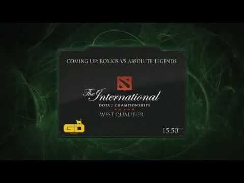 The International 3 Western Qualifier - RoX.KIS vs Absolute Legends - Game 1