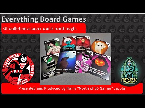 Everything Board Game Presents Ghoullotine