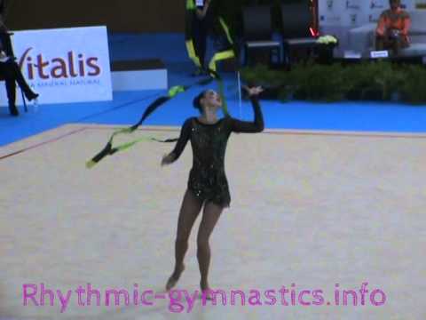 Alina Maksymenko Ribbon AA World Cup Lisbon 2013