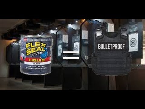 Does Flex-Seal Make Things Bullet Proof?