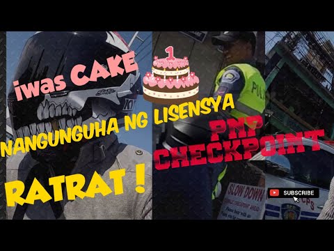 How to escape PNP checkpoint | yamaha aerox 155 | police checkpoint