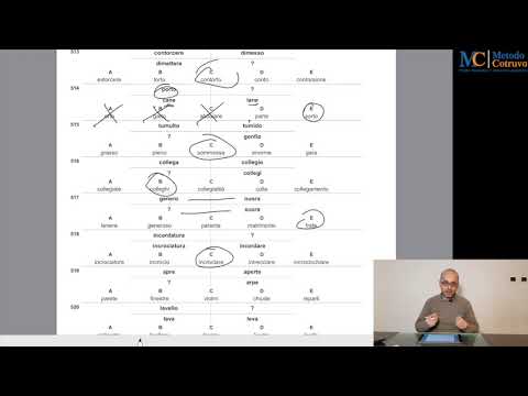 Ragionamento Verbale, quiz Ripam / FORMEZ (demo di una delle mie videolezioni)