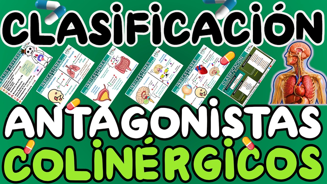 ANTAGONISTAS COLINÉRGICOS CLASIFICACIÓN | GuiaMed