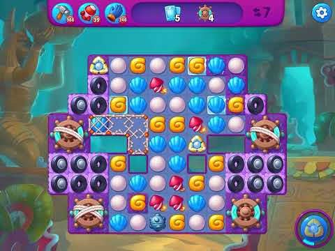 Fishdom Very Hard level 5887 no boosters フィッシュダム ベリーハード [Friend's]