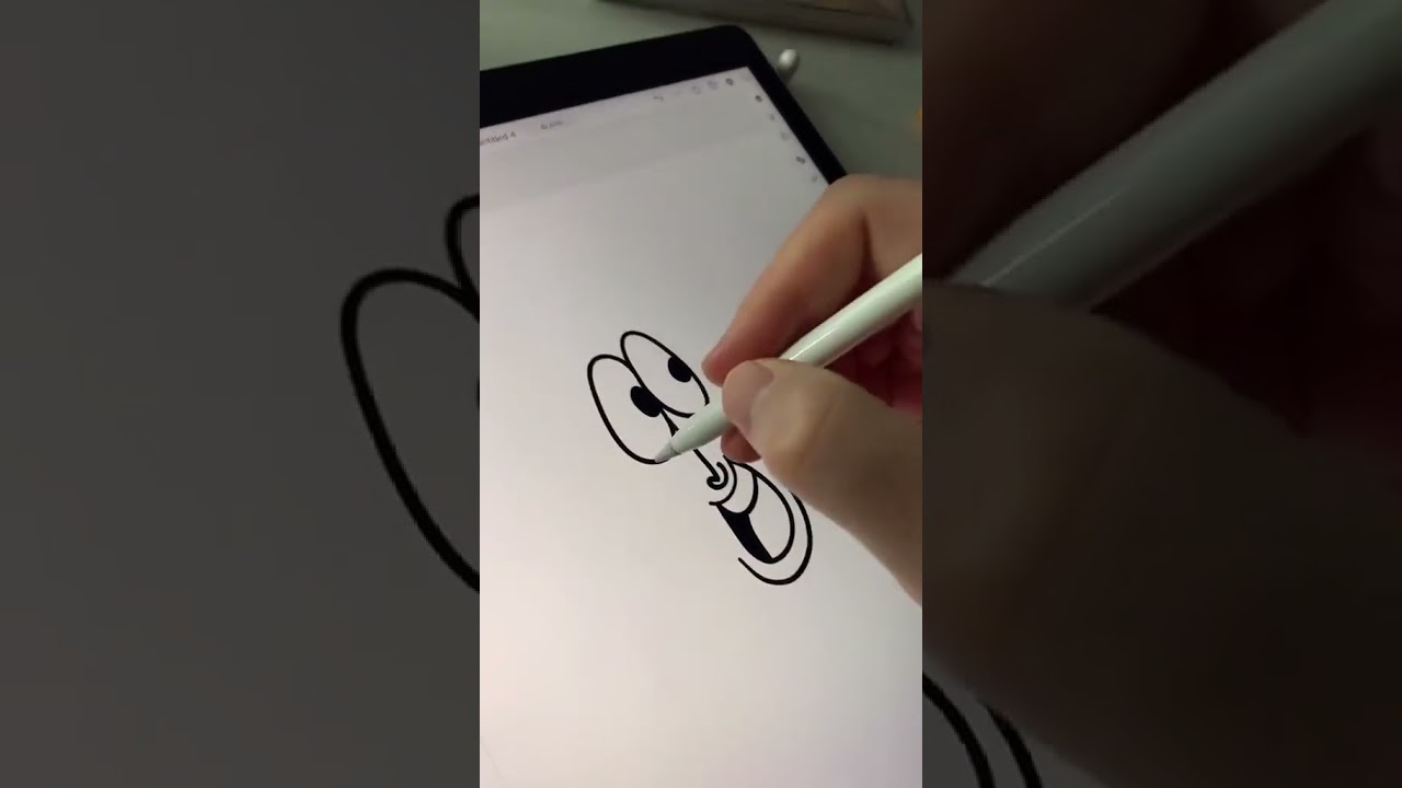 Doodling in Adobe Illustrator on iPad