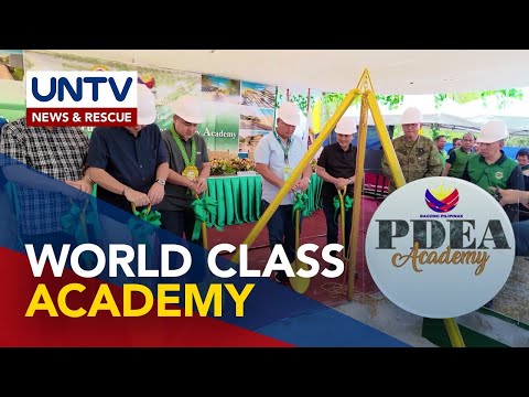 PDEA Academy Project na nagkakahalaga ng P1.56-billion, itatayo sa Tanay, Rizal