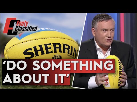 Why Eddie McGuire wants to change the Sherrin - Footy Classified | Footy on Nine