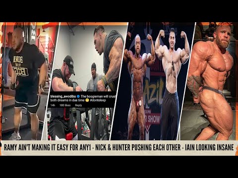 Nick & Hunter have the same dream + Big Ramy not messing around + Expo Super results + Samson + Iain