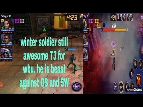 Winter Soldier still worth T3 for wbu, marvel future fight