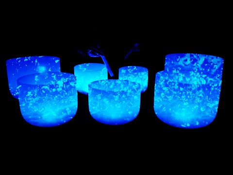 15 MINUTE 7 CHAKRA TUNE-UP - 432Hz CRYSTAL SINGING BOWLS