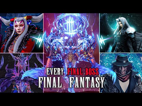[4K60ᶠᵖˢ] EVERY FINAL BOSS in FINAL FANTASY SERIES (1988-2023) FINAL FANTASY XVI 2023