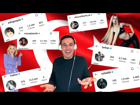 Italian Like, DM, Unfollow: Turkish 🇹🇷 Instagram Profile - Singers Edition
