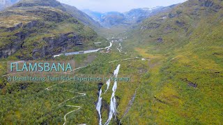 Journey to the Fjords : Breathtaking FLÅMSBANA Train Ride! | Episode 07 | 4K | Norway | 2023