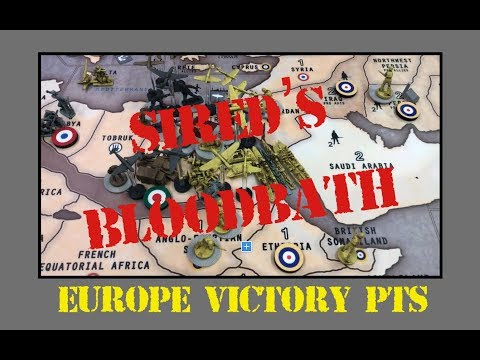 Axis & Allies - Bloodbath Rules Victory Points -  Part 1 (Europe)