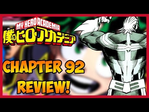 My Hero Academia (Boku No Hero Academia): Chapter 92 Review! One For All!