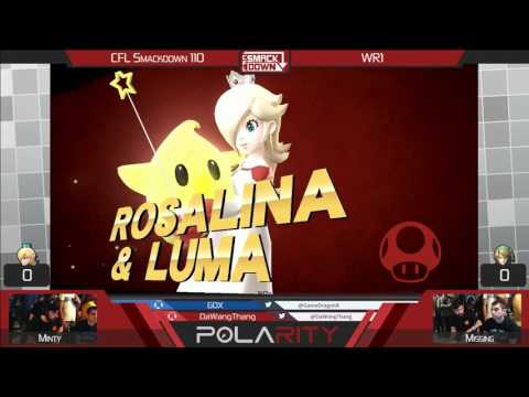 CFL Smackdown 110 WiiU - Minty (Rosalina) vs Missing (Link) - Winners R1