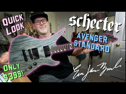 Schecter Avenger Standard Charcoal Satin image 5