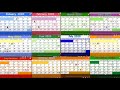 Starfall 2020 Yearly Calendar