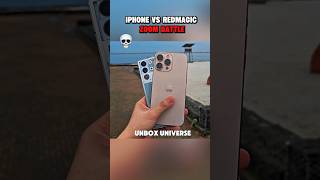 iPhone 16 Pro Max vs RedMagic 10 Pro – INSANE Zoom Test! 🔍💀 Who Wins?#shorts #viralvideo