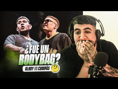 🧐¿Fue un BODYBAG? 🧐| REACCION a ALKOY vs COMPAS en #LIGABAZOOKA