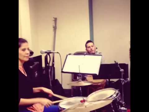 Gregorio Uribe Big Band - rehearsal clip