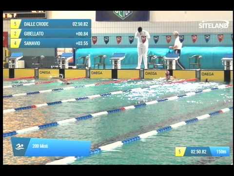 Serie 1 dei 200 Misti  Assoluti Femmine Master - Campionati Regionali Masters 2014 di Veneto e Friu