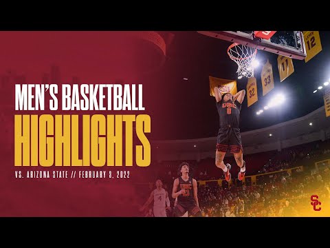 Men's Basketball: USC 58, ASU 53 - Highlights 2/3/22