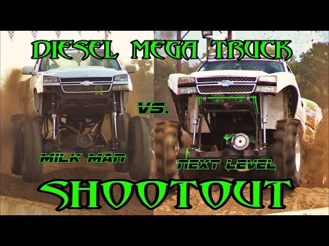 DIESEL MEGA TRUCK SHOOTOUT | MILKMAN vs NEXT LEVEL
