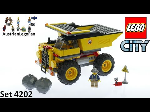 Vidéo LEGO City 4202 : Le camion de la mine