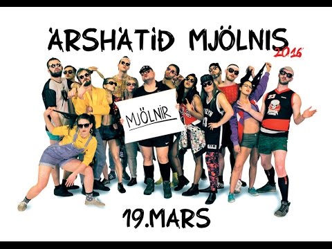 GUNNAR NELSON dancing to SORRY with Mjölnir Staff (2016)