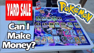 Pokemon Card Yard Sale Experiment
