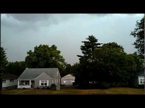 June 29, 2012 derecho storm Newark, Ohio in Licking County