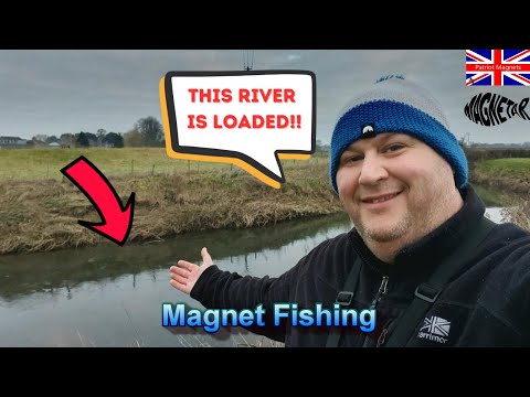 Magnet fishing A Loaded River Part 1