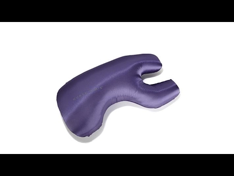 Nurse Jamie Beauty Bear Memory Foam Pillow  Purple