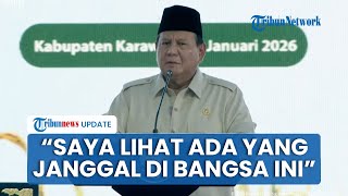 Prabowo Sebut Kondisi Indonesia Janggal: Negara Kaya tapi Rakyat Miskin dan Masih Bergantung Impor