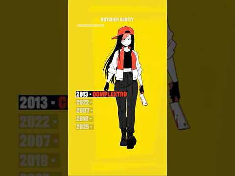 BUTCHER VANITY through the years #evolution #different #remix