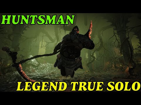 Huntsman - Legend True solo - Blunderbuss/Mace Sword - Enchanter's Lair - Warhammer Vermintide 2