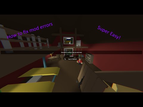 How to fix Unturned Mod Errors in less than 3 Minutes! (SIMPLE FIX)