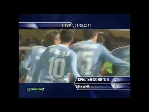 Крылья Советов 2-2 Рубин. Чемпионат России 2011/2012