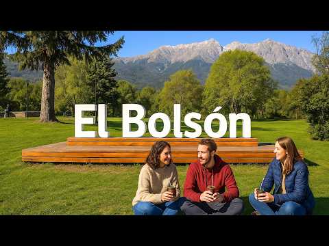 【4K】EL BOLSÓN - Un paraíso rodeado entre Montañas y Bosques | Río Negro, Walking Tour