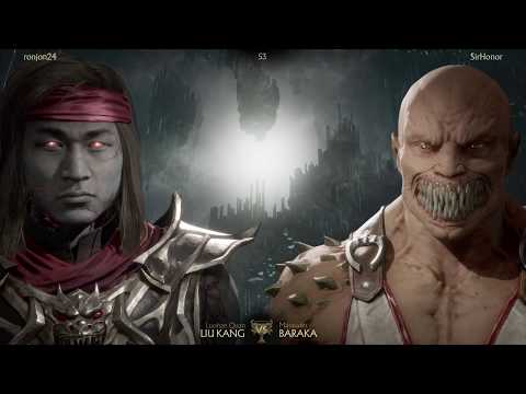 MK11 Ranked S3 - RonJon24 (Liu Kang) vs SirHonor (Baraka)