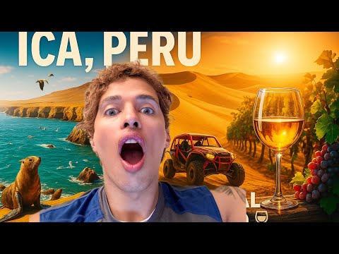 Qué HACER en ICA, Perú 🇵🇪: ISLAS Ballestas, DESIERTO Huacachina y Viñedos del PISCO | INCREÍBLE 